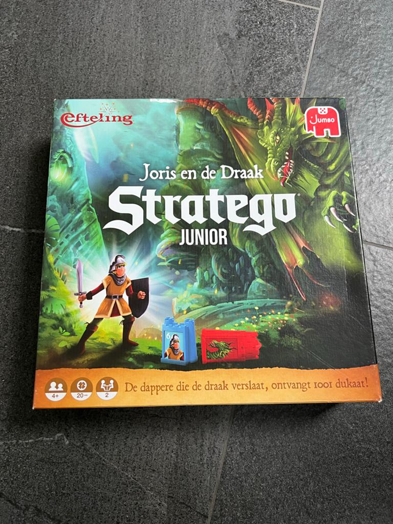 Stratego Junior Joris en de Draak Efteling Jumbo, Een of twee spelers, Ophalen of Verzenden, Zo goed als nieuw