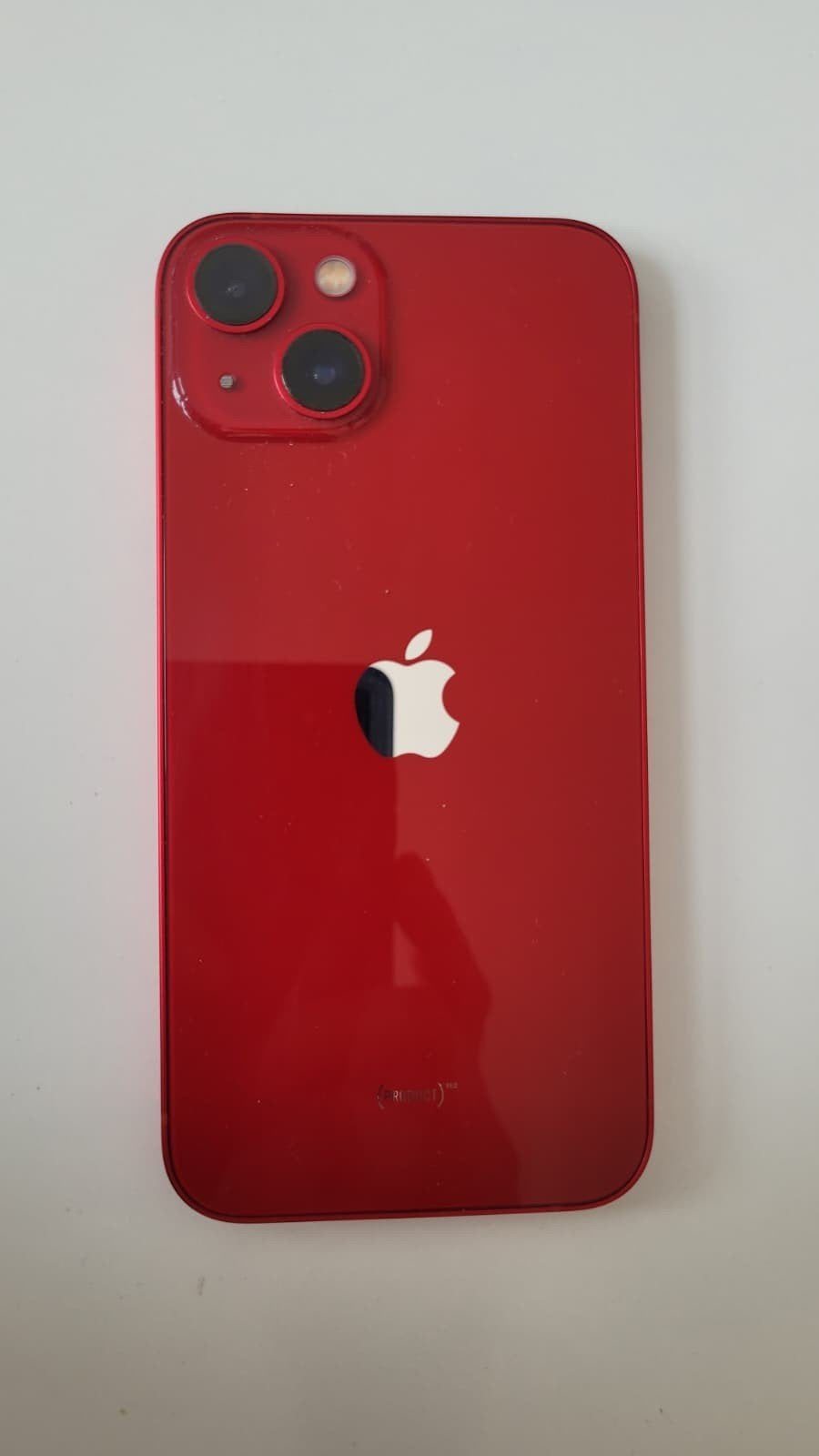iPhone 13 (PRODUCT)RED 128 GB - 82% batterijconditie, Ophalen, IPhone 13, Rood, 128 GB