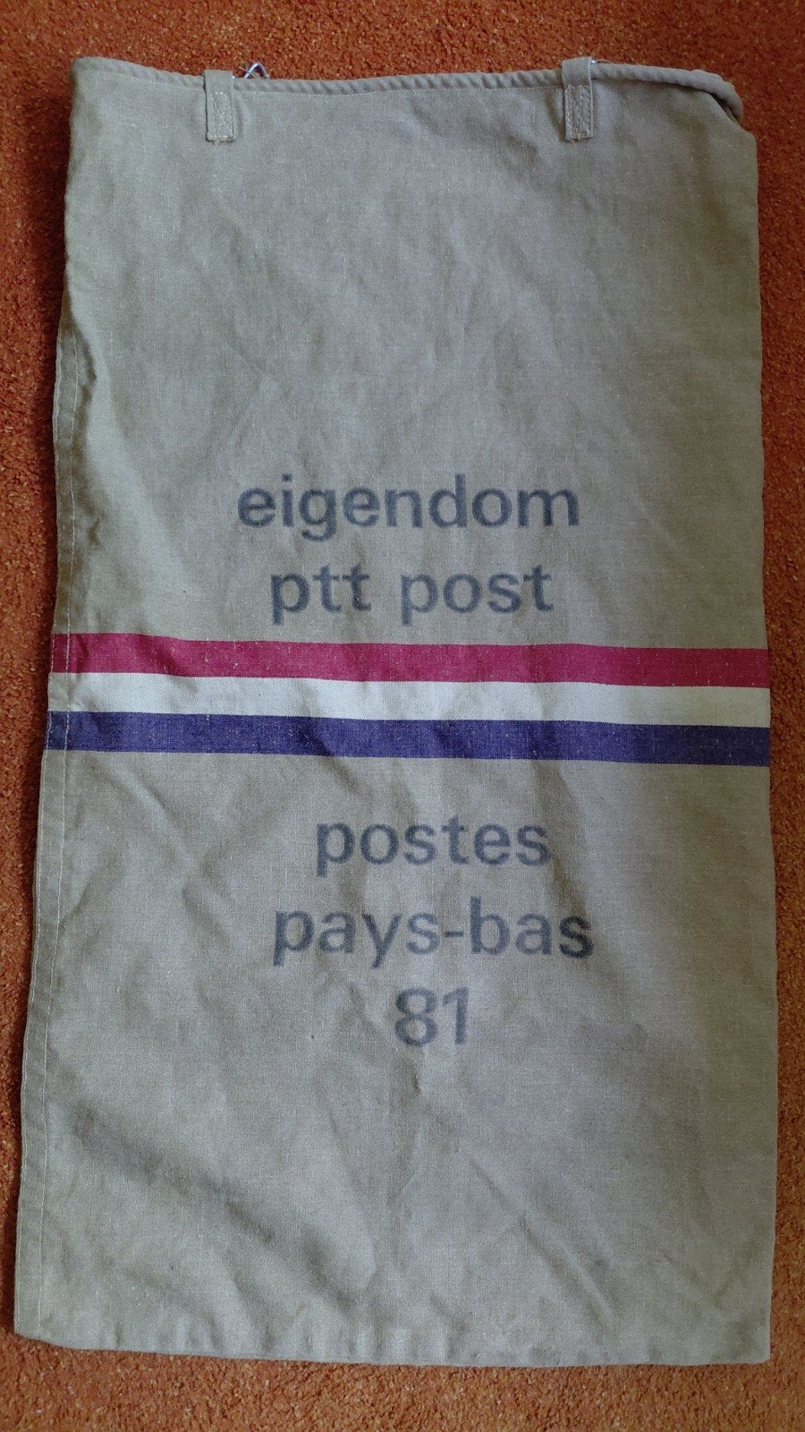 Vintage PTT Postzak - Eigendom PTT Post, Ophalen of Verzenden, Huis en Inrichting