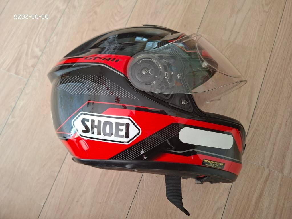 Shoei GT-Air integraalhelm - Zwart/Rood, Heren, Ophalen of Verzenden, Integraalhelm, Shoei