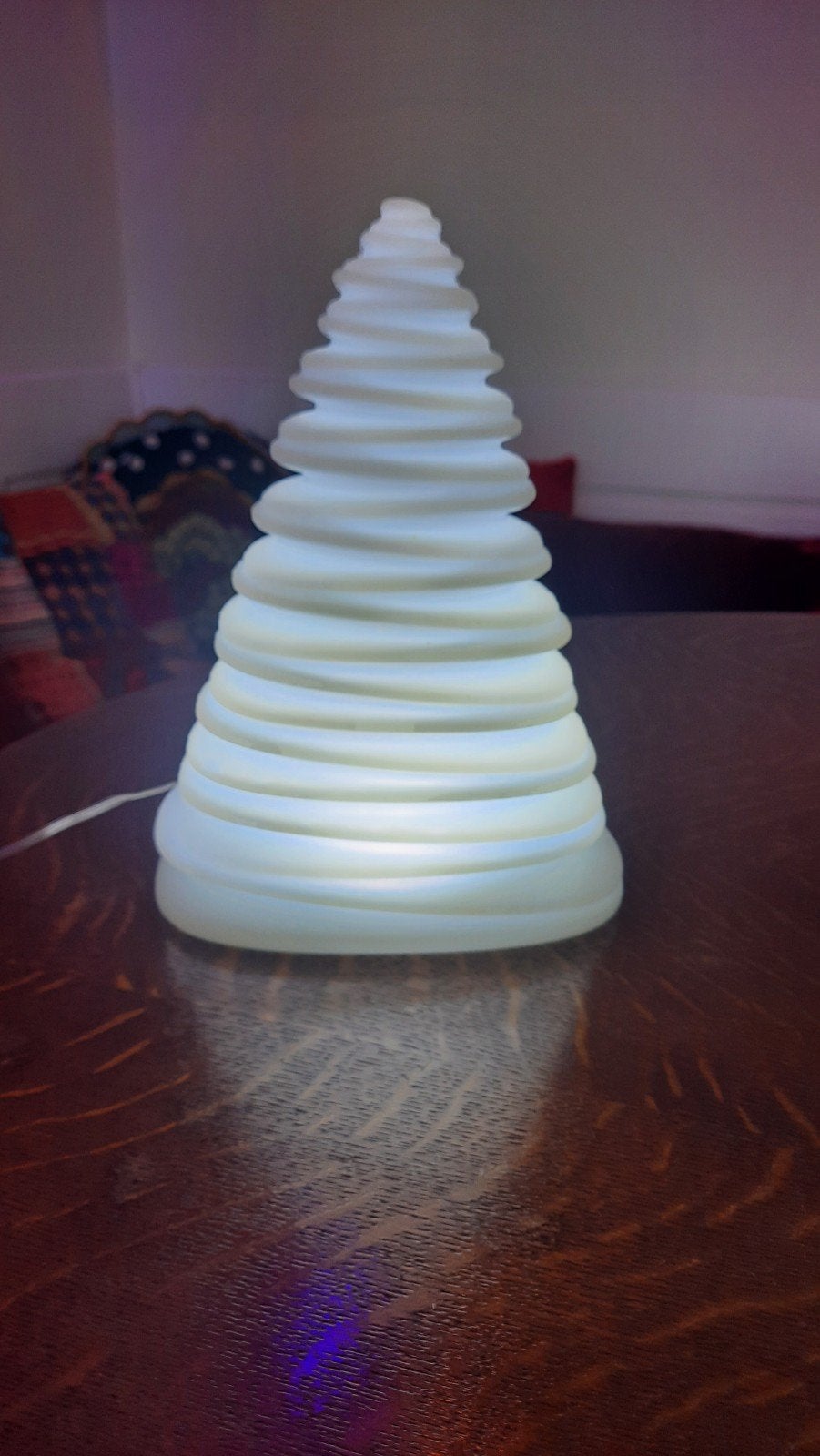 Vondom led kerstboompje ice wit 25 cm hoog,lees beschrijving, Ophalen of Verzenden, Zo goed als nieuw