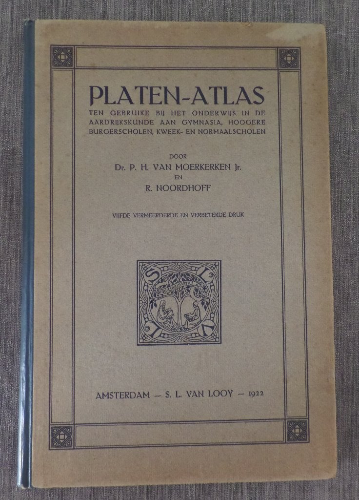 Platen Atlas 1922, Overige atlassen, Ophalen of Verzenden, Zo goed als nieuw, 1800 tot 2000