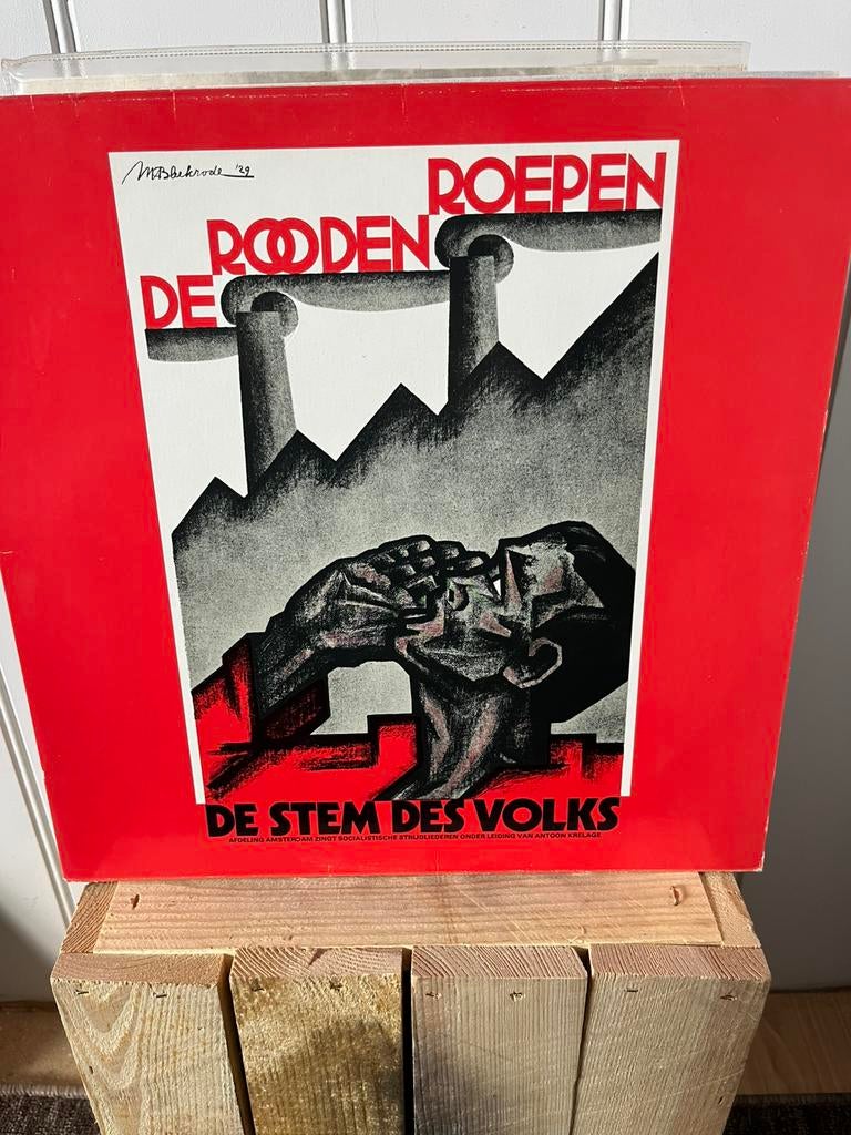 De Rooden Roepen. De stem des volks, Ophalen of Verzenden, Gebruikt, Overige formaten, Levenslied of Smartlap