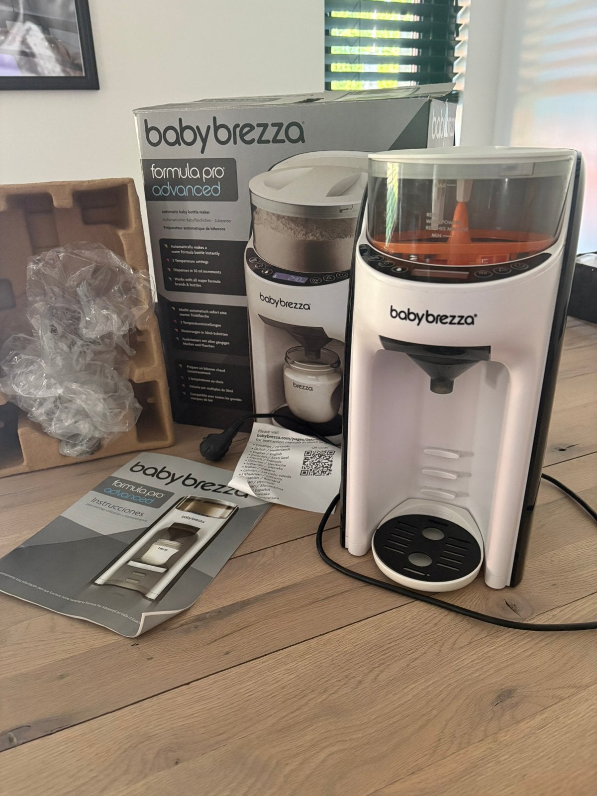 Baby brezza, Kinderen en Baby's, Ophalen of Verzenden, Zo goed als nieuw, Borstkolf
