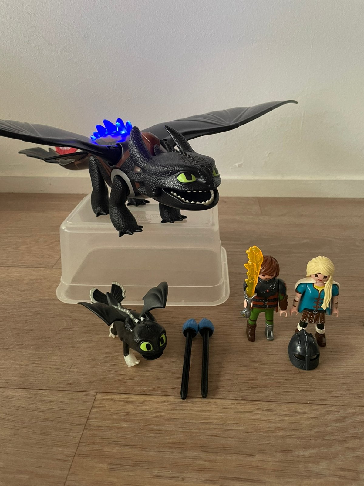 Playmobil Dragons Hikki en Tandloos - 9246, Ophalen, Complete set, Zo goed als nieuw, Dragons