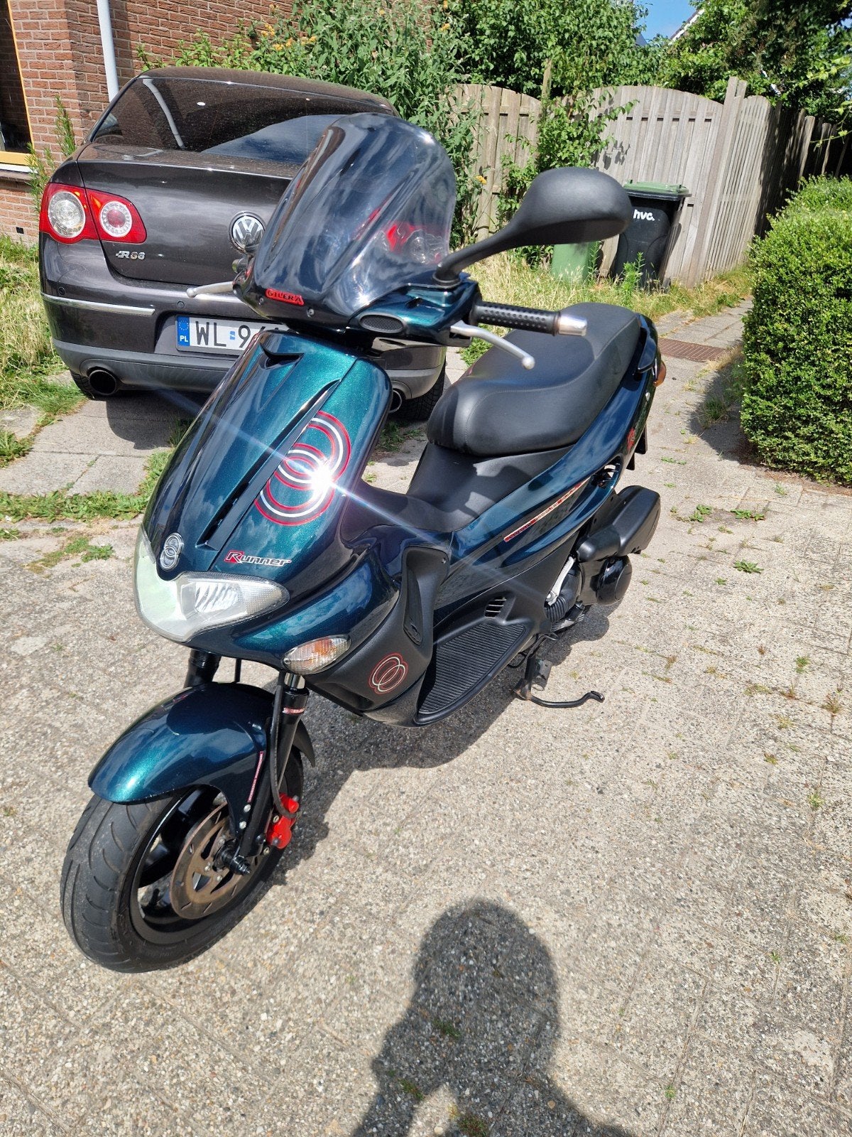 Gilera Runner 218cc A1 (runner vxr runner 180), Fietsen en Brommers, Scooters | Piaggio, Ophalen of Verzenden, Zo goed als nieuw