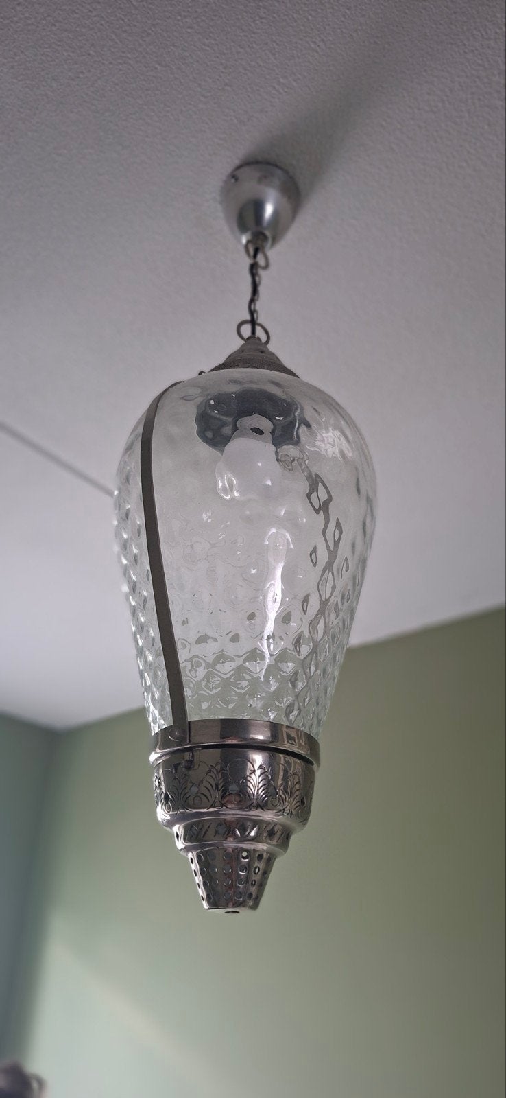 Marokkaanse hanglamp, Ophalen, Gebruikt, Glas