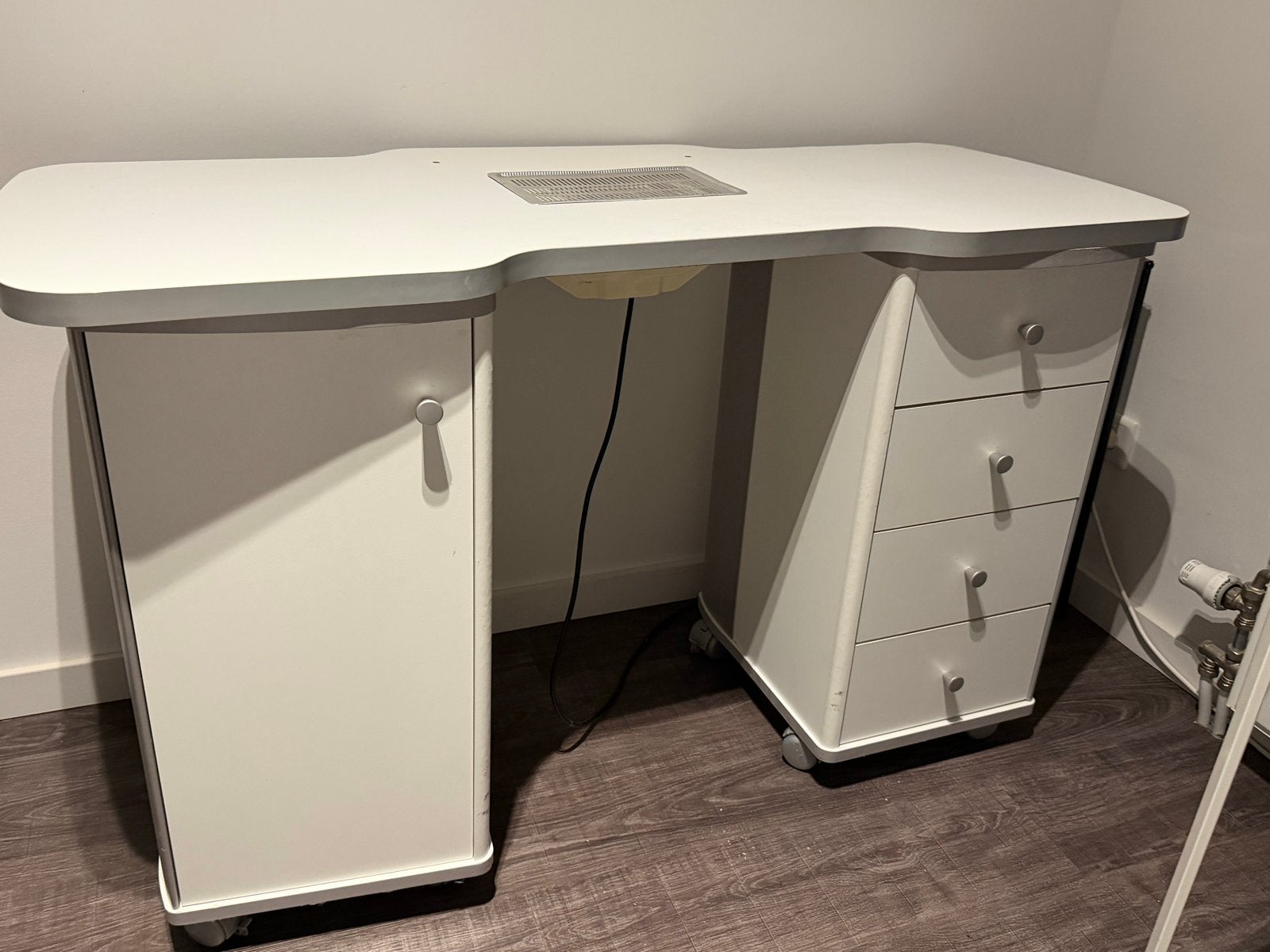 Nagelstylist tafel met afzuiging, Ophalen of Verzenden, Gebruikt