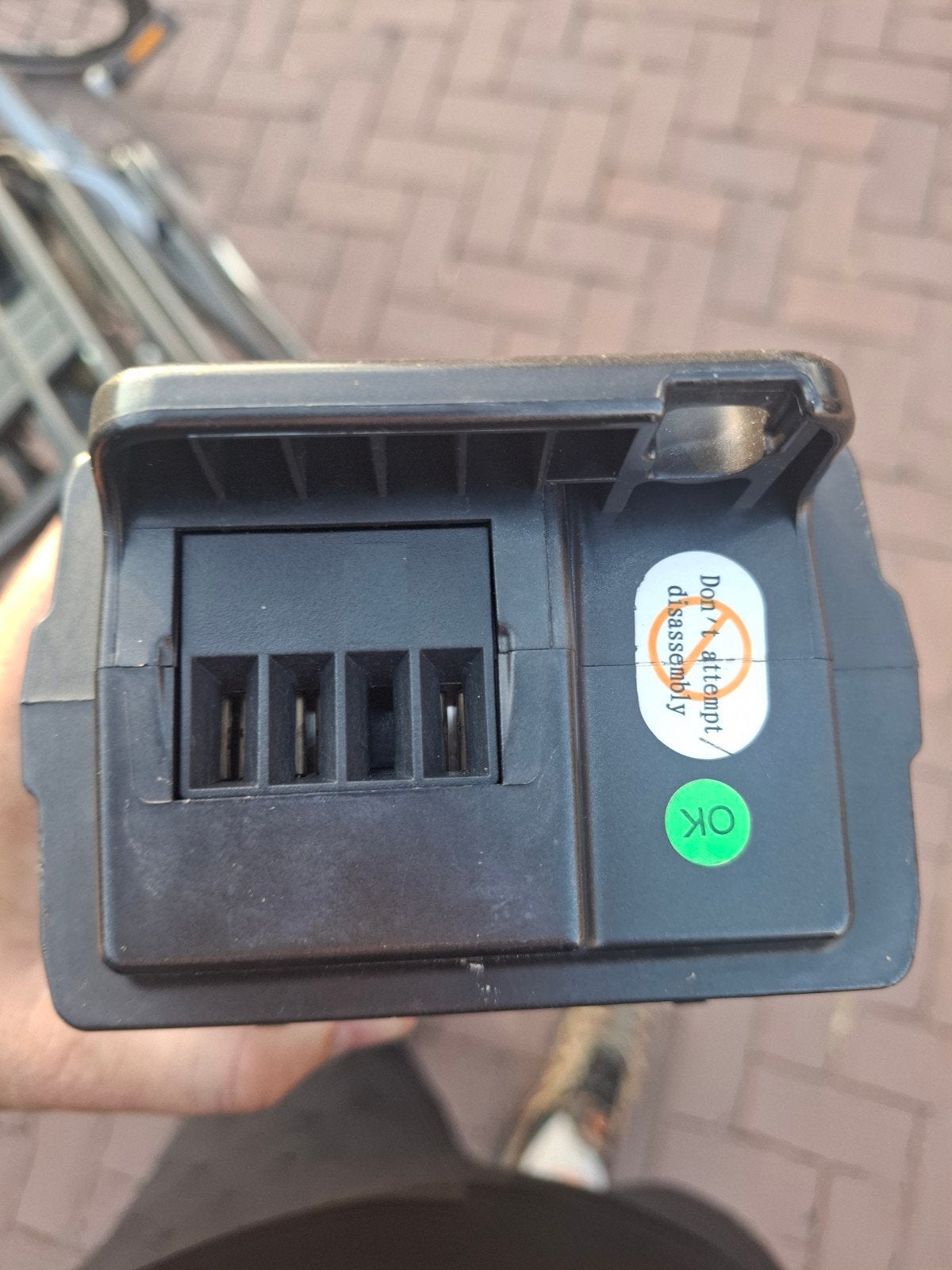 Giant accu, Fietsen en Brommers, Fietsonderdelen, Ophalen
