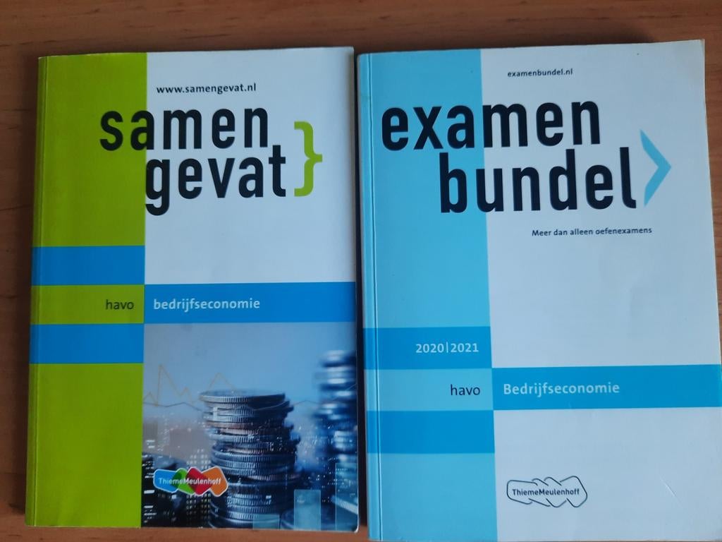 Examenbundels en samengevat HAVO 2020/2021, Ophalen of Verzenden, Zo goed als nieuw, HAVO
