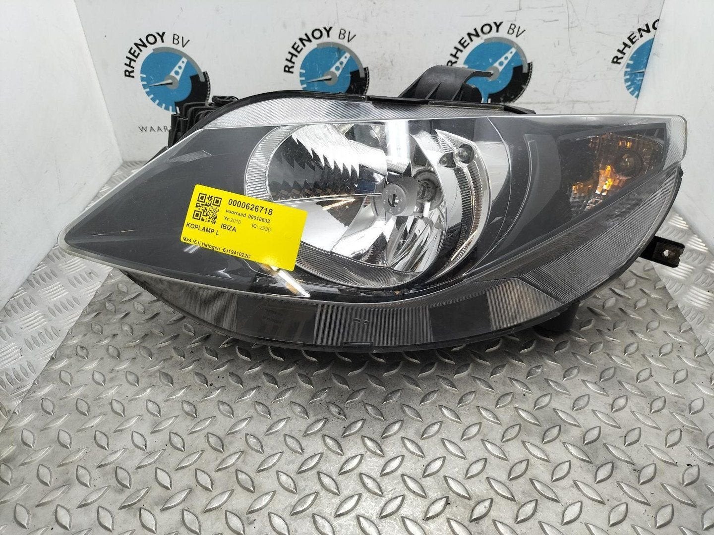 SEAT IBIZA 6J 1.2 Club  KOPLAMP L 2010, Ophalen of Verzenden, Gebruikt, ARN erkend