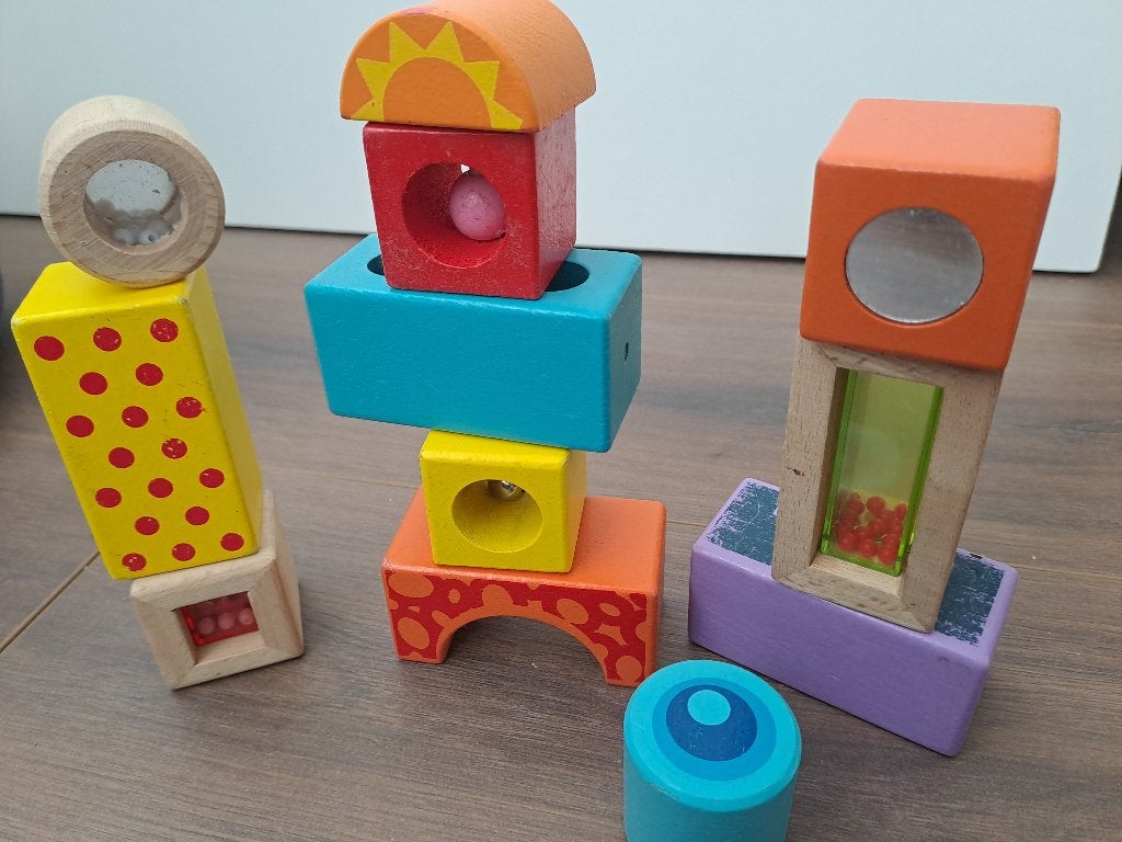Blokken speelgoed eichhorn, Kinderen en Baby's, Ophalen, Zo goed als nieuw, Overige typen