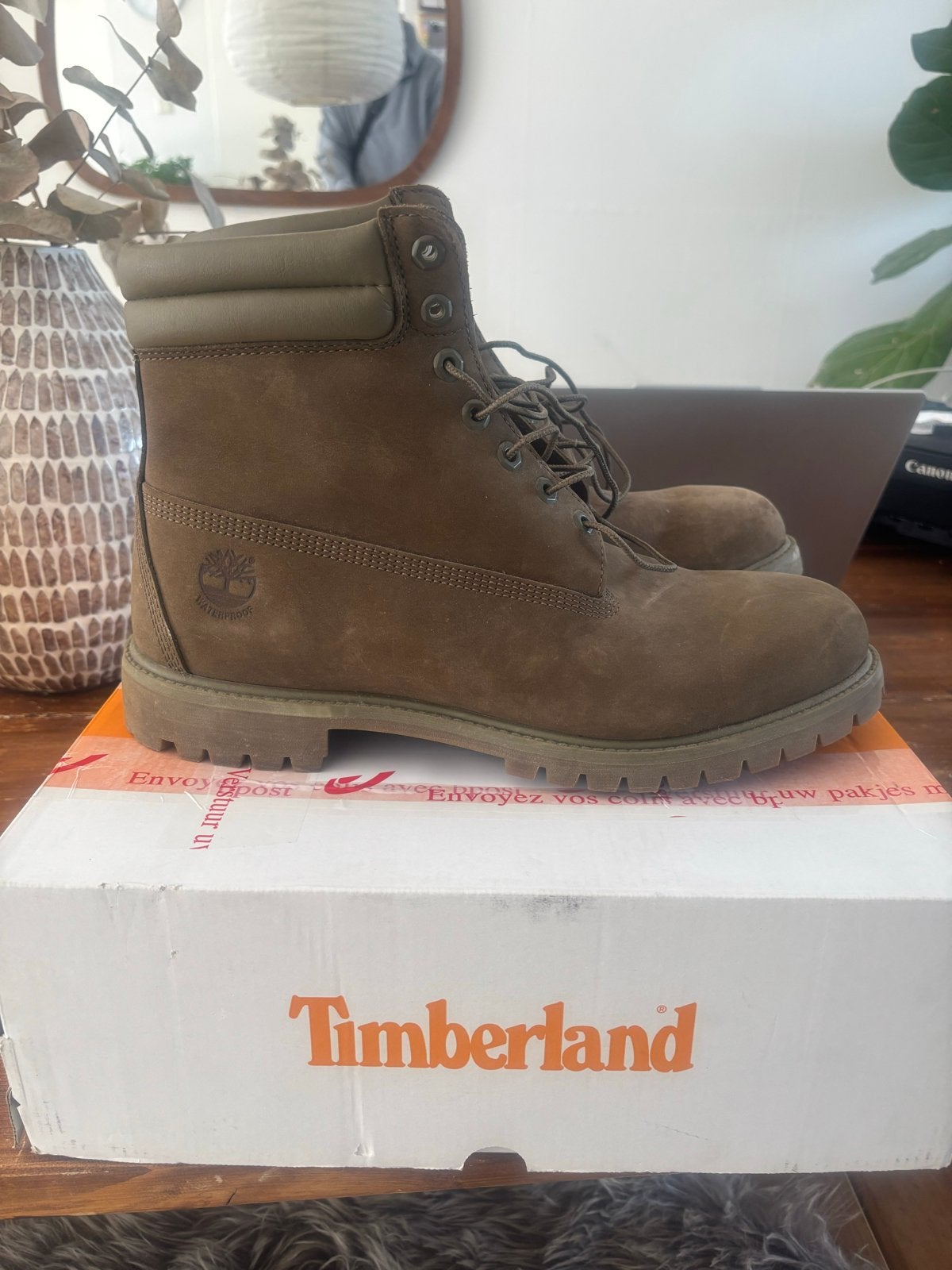 Timberland 6 inch boots - Bruin, Bruin, Boots, Ophalen of Verzenden, Gedragen
