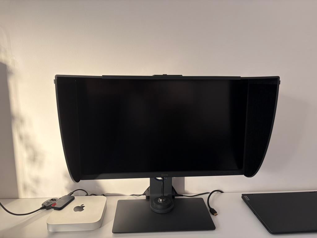 BenQ 27" 2K BenQ Photographer Monitor, Ophalen, In hoogte verstelbaar, Zo goed als nieuw, Quad HD (2K)
