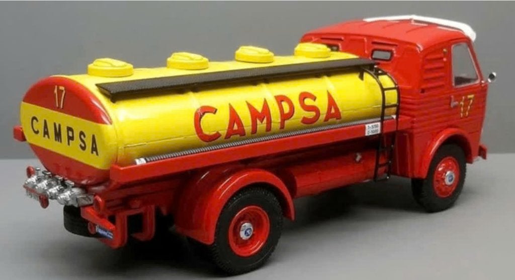 Pegaso Z-207 CAMPSA tankwagen '58 1/43 IXO Spaanse serie 51, Verzenden, Nieuw, Bus of Vrachtwagen, Overige merken
