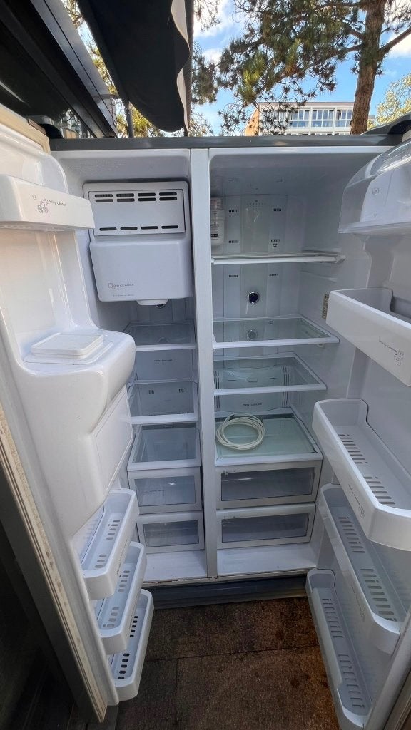 Koelkast Samsung, Ophalen, 200 liter of meer, 160 cm of meer, Zo goed als nieuw