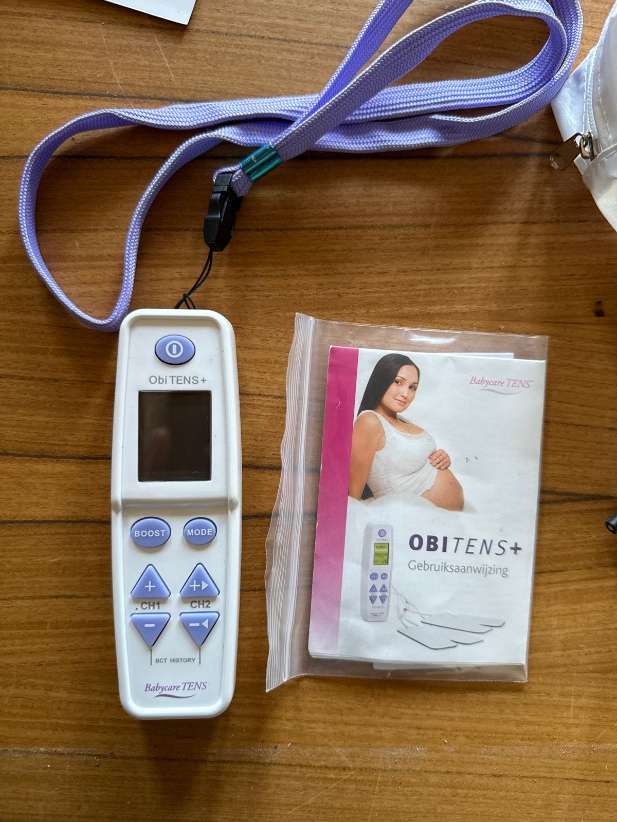 ObiTENS+ Pijnverlichting voor bevalling, Ophalen of Verzenden, Zo goed als nieuw, Overige typen