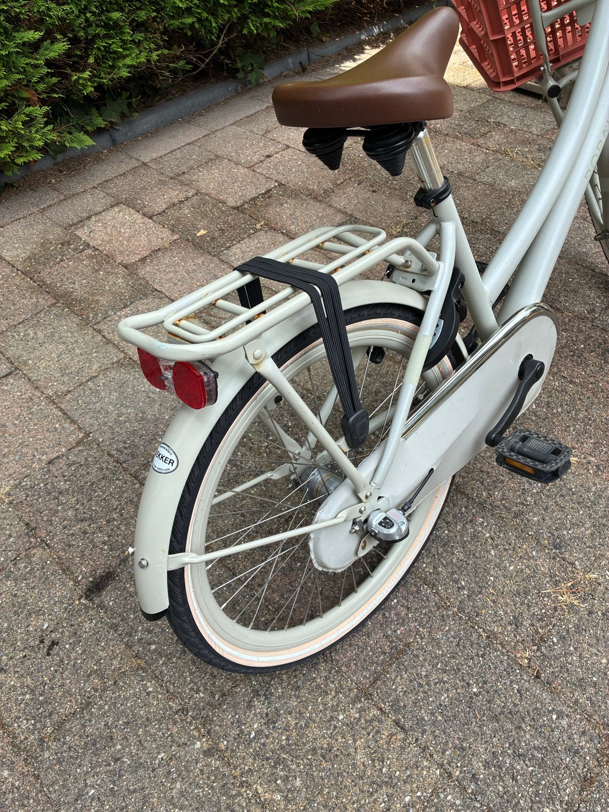 Popal Daily Dutch Basic Meisjesfiets 24 inch, Fietsen en Brommers, Fietsen | Dames | Damesfietsen, Terugtraprem, Gebruikt, Minder dan 47 cm