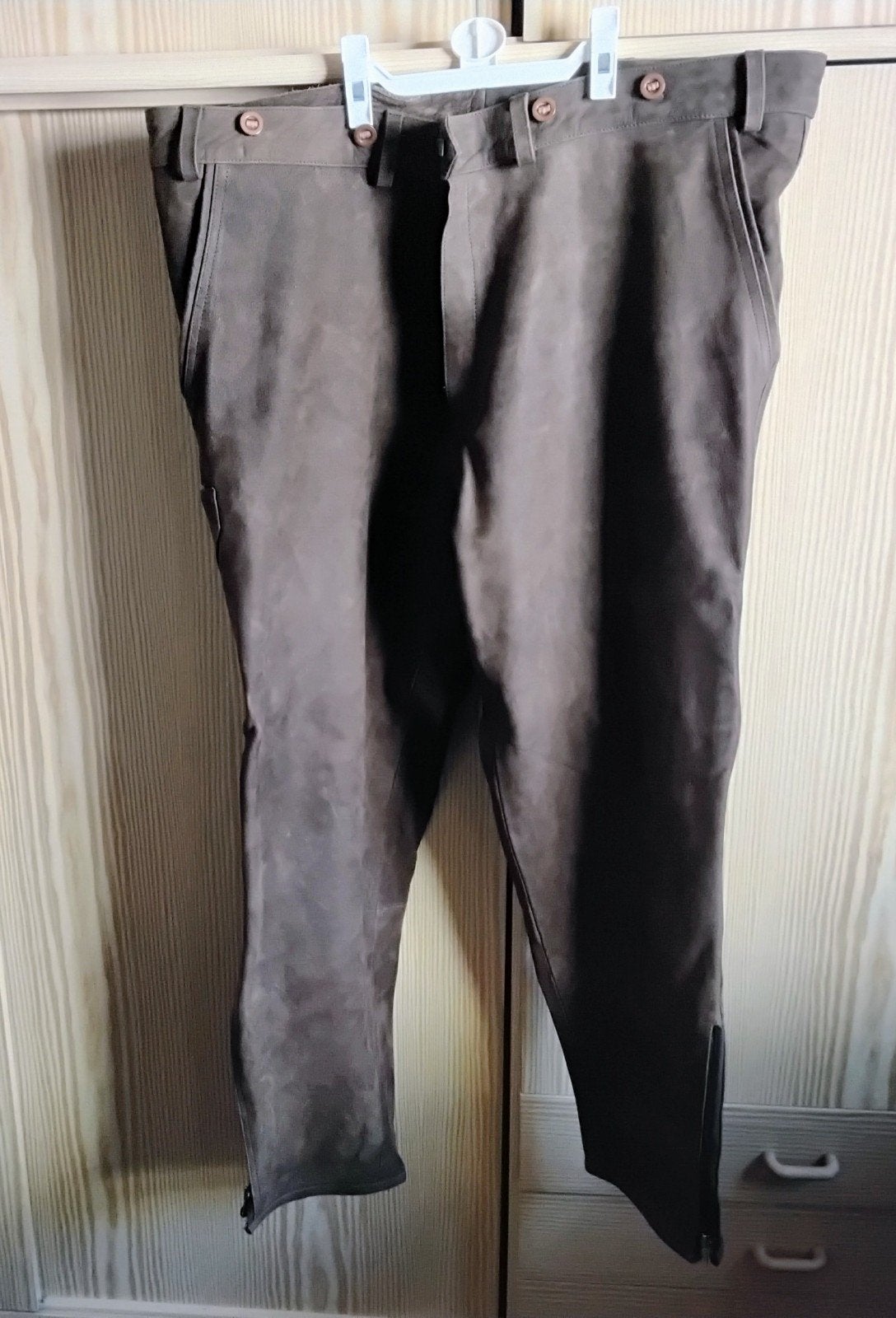Oktoberfeest lange lederhose/jagdhose donkergroen mt 62, Kleding | Heren, Overige maten, Ophalen of Verzenden, Franssen, Kleding