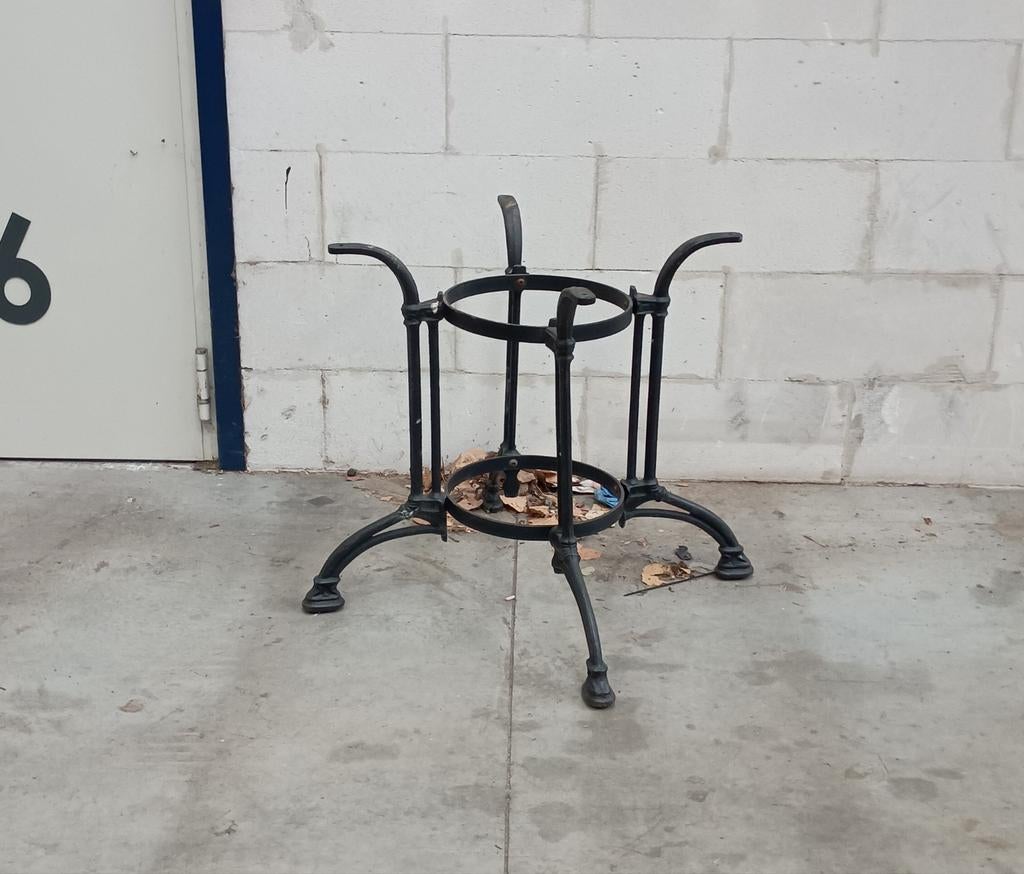 Robuust gietijzeren tafelonderstel - Vintage stijl, Tafelpoot, Gebruikt, 50 tot 100 cm, Vintage, Industrieel, Klassiek