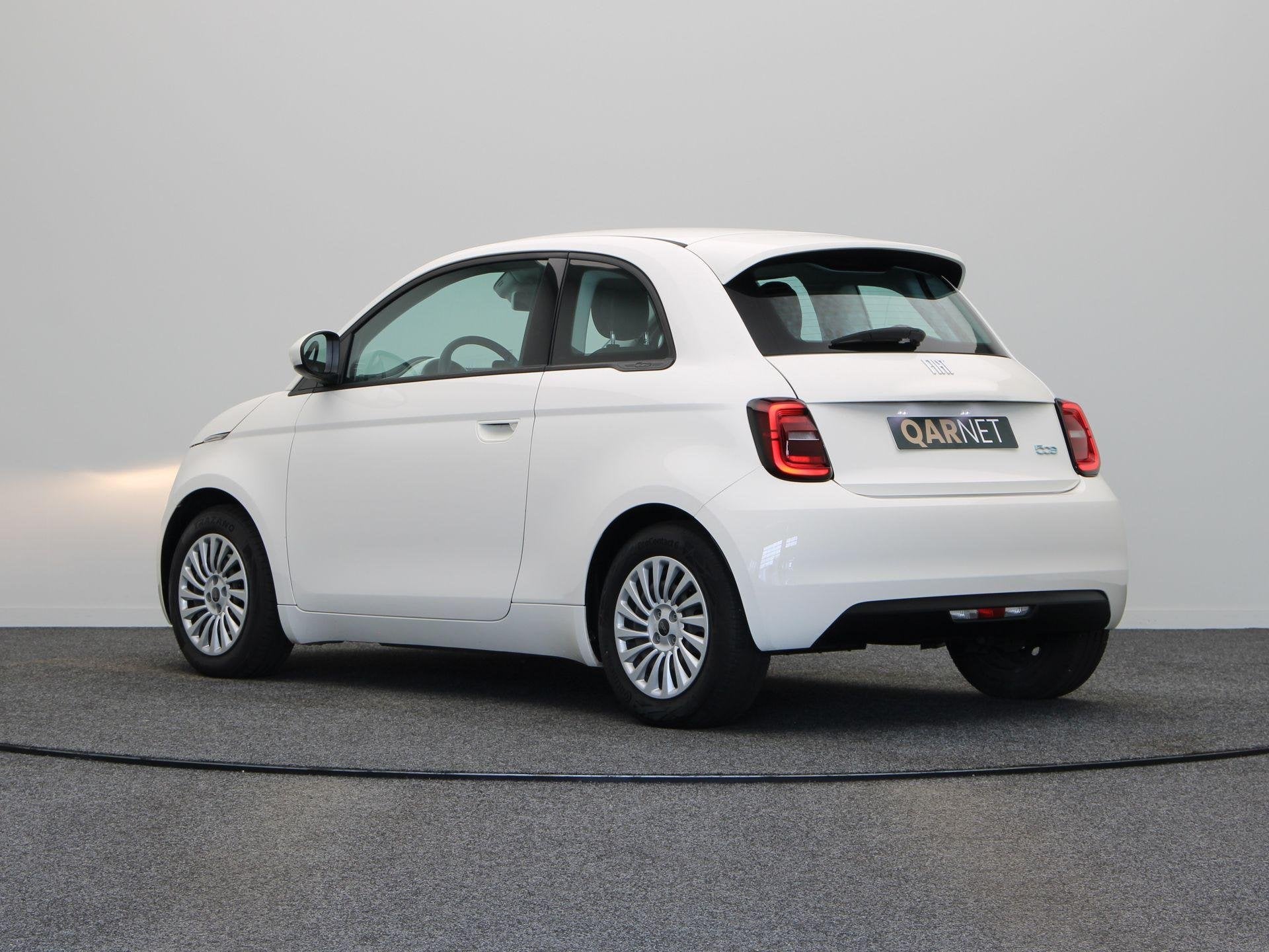 Fiat 500e Icon 42 kWh | 320km WLTP | 85KWh Snelladen | Cruis, Auto's, Fiat, Gebruikt, 118 pk, 4 stoelen, Wit