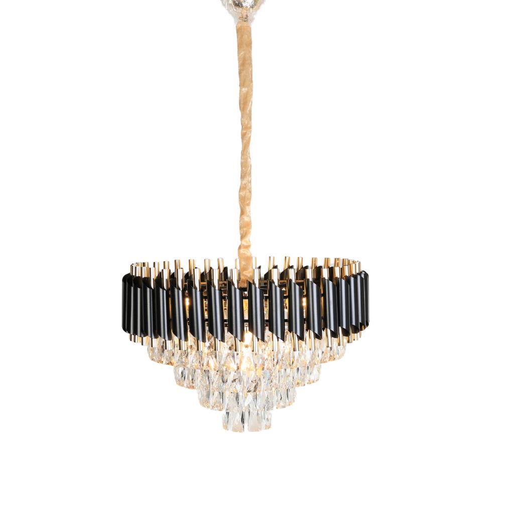 Lunae hanglamp nieuw 50 cm zwart goud eric kuster nieuw, Huis en Inrichting, Glas, Verzenden, Nieuw, 75 cm of meer