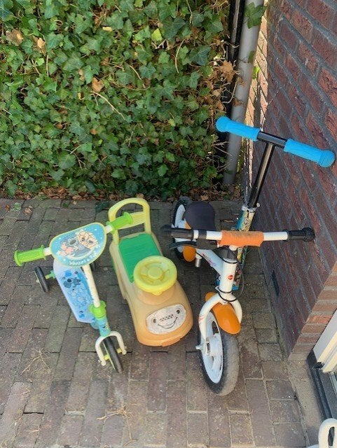 step, Ophalen, Zo goed als nieuw, Gewone step, Onbekend