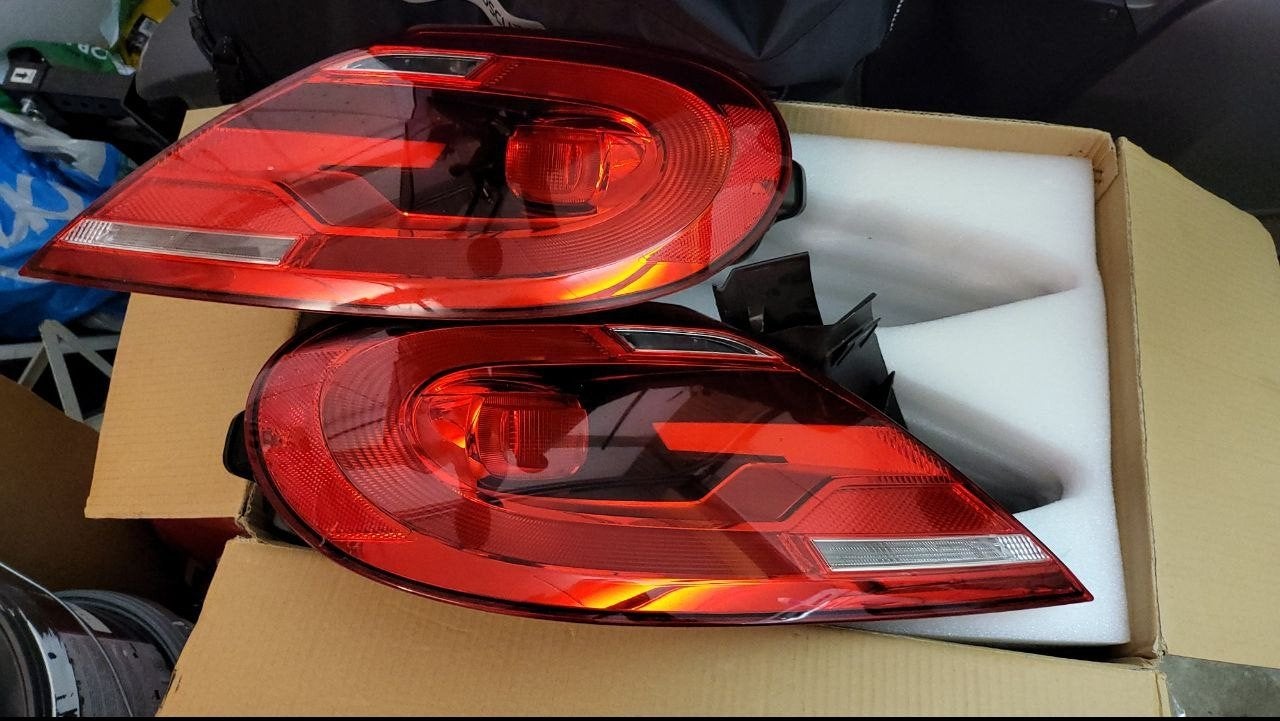 Oem achterlichten links en rechts Volkswagen Beetle 5C, Auto-onderdelen, Ophalen of Verzenden, Gereviseerd, Volkswagen