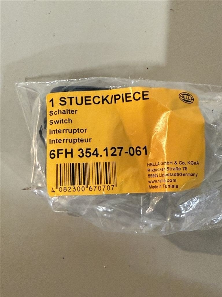 Hella Speciale Interieurschakelaar - OK 6FH354127-061, Ophalen of Verzenden, Nieuw