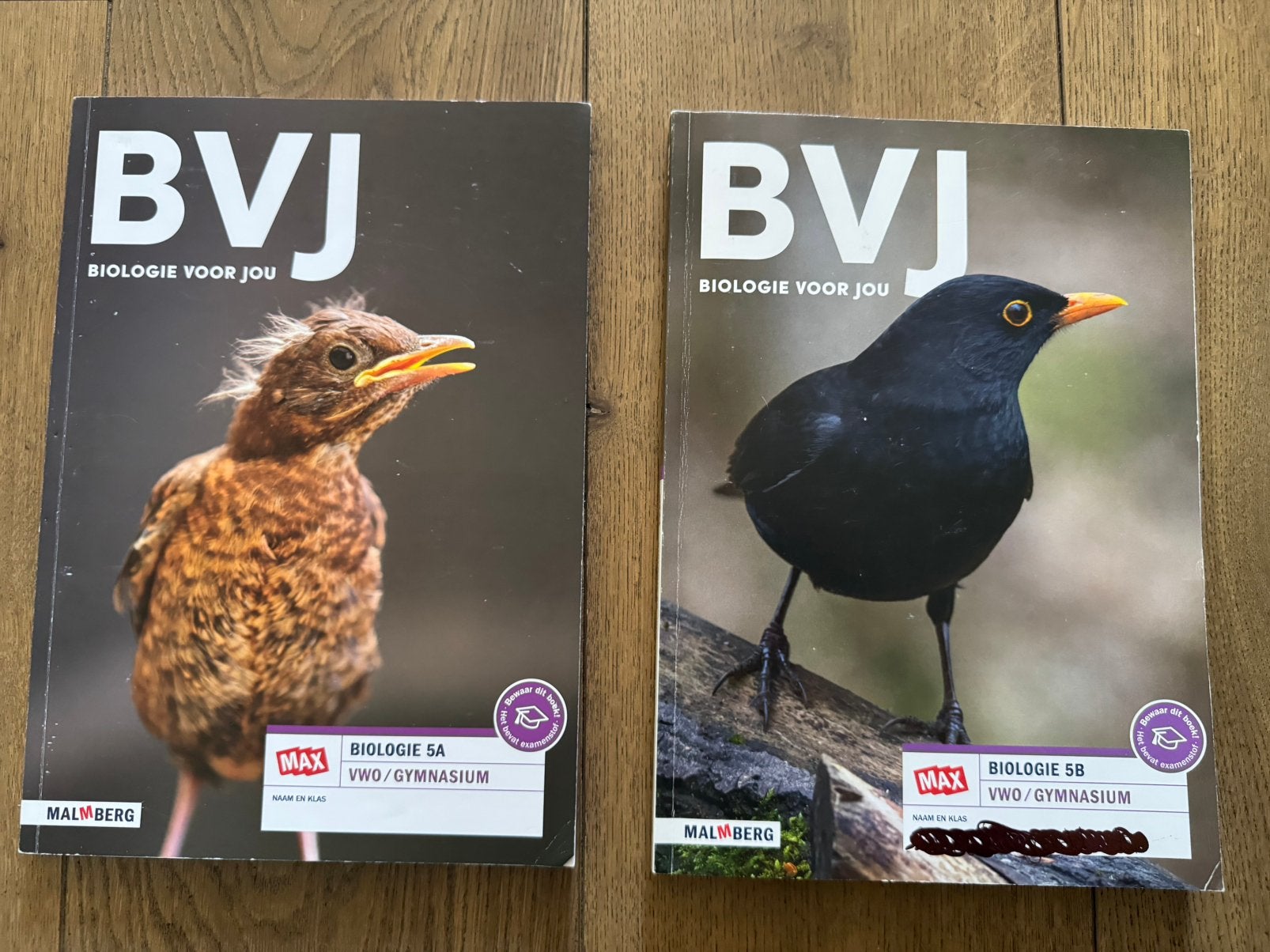 Biologie voor Jou vwo 5 deel A en B, Ophalen, VWO, Biologie