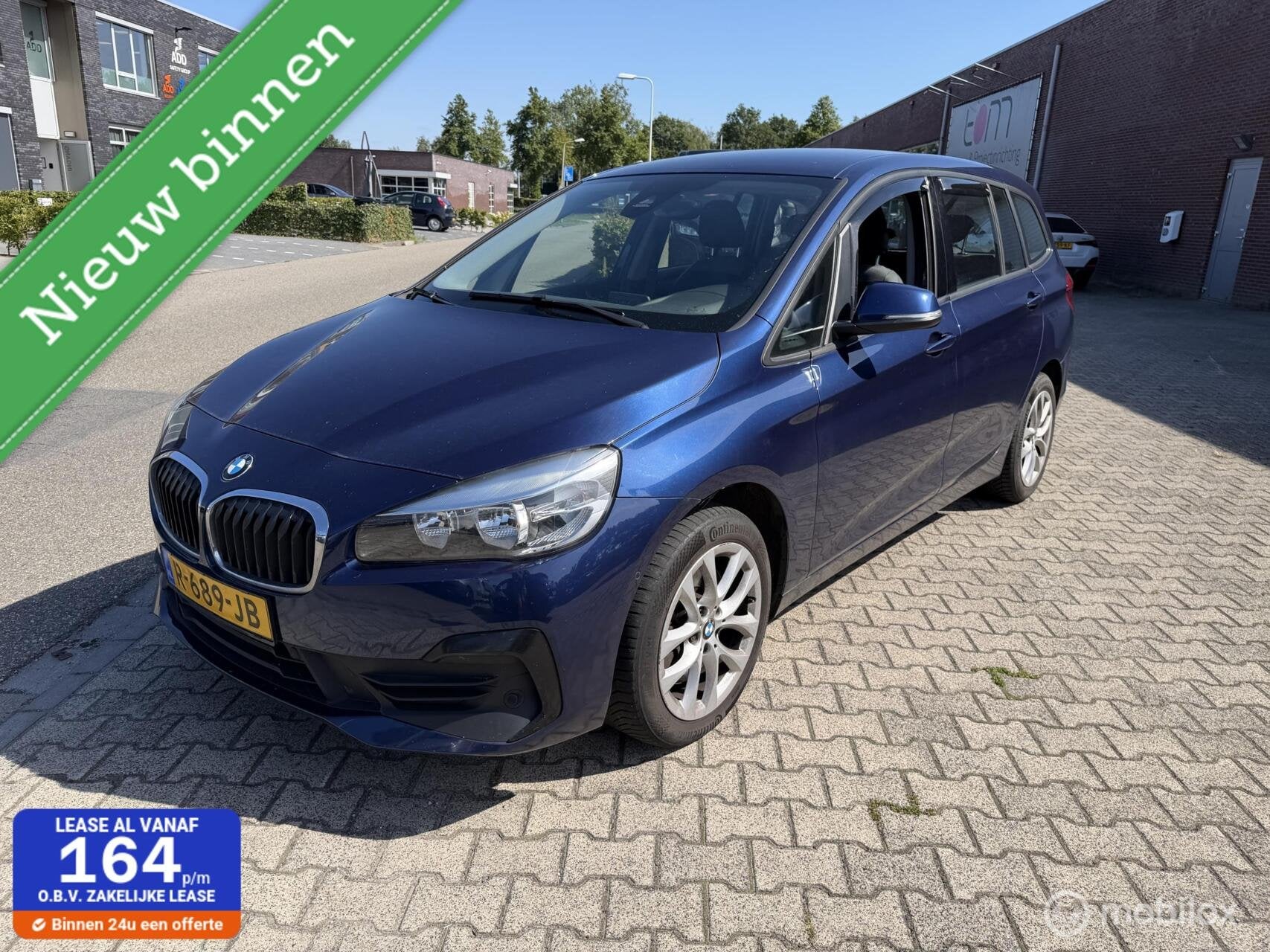 BMW 2-serie Gran Tourer 218d Executive, Auto's, 1490 kg, Euro 6, 4 cilinders, Blauw