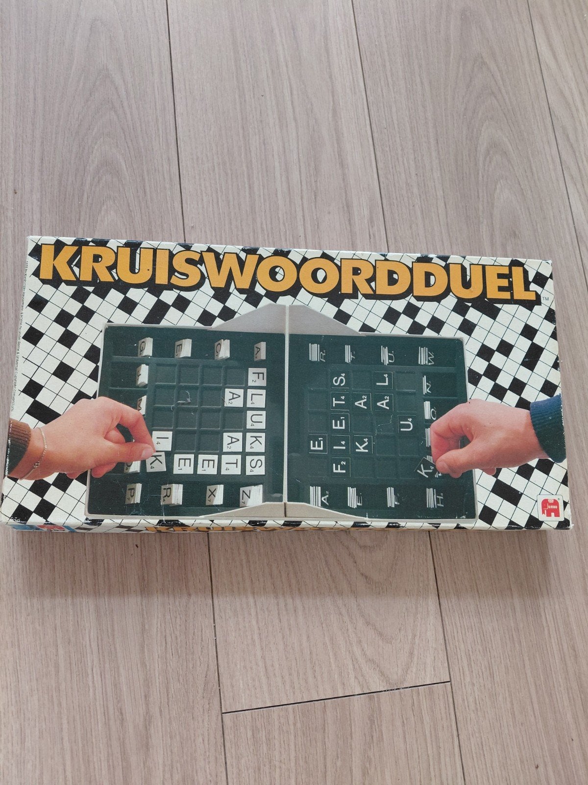 Kruiswoordduel & Bingo Spellen - Vintage Bordspellen, Een of twee spelers, Ophalen of Verzenden, Gebruikt