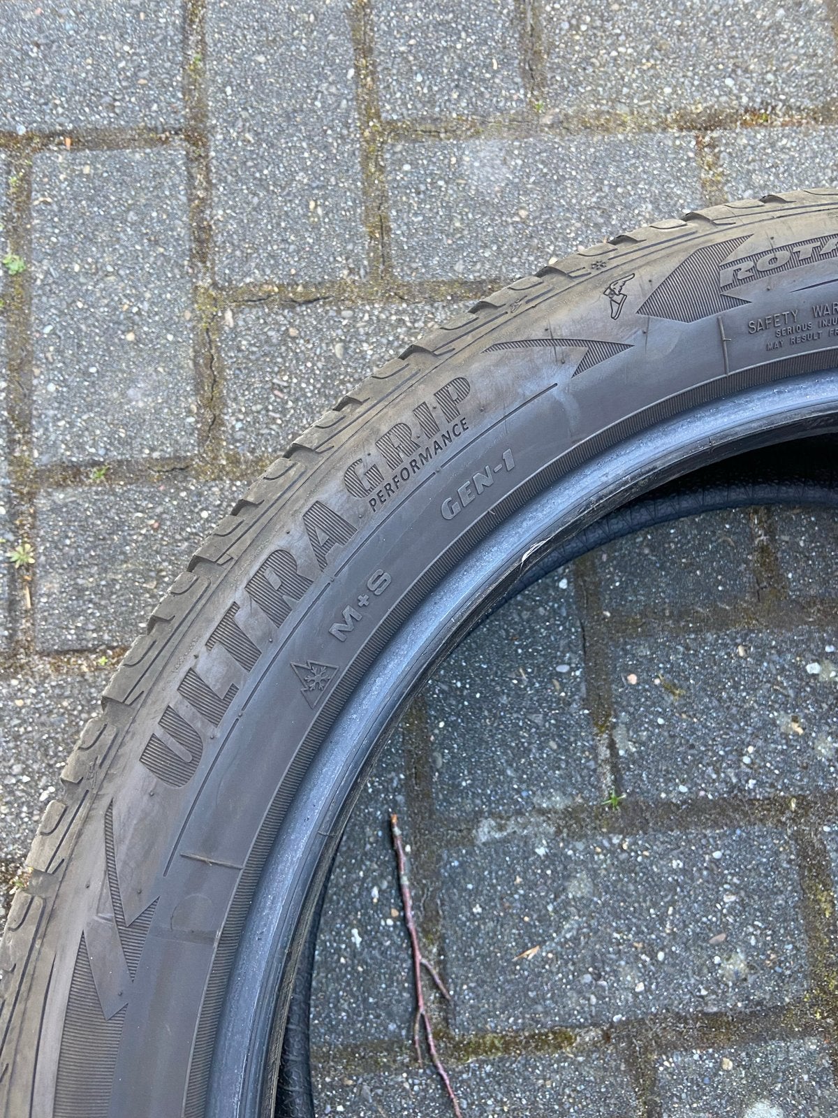 Goodyear UltraGrip Performance Gen-1 Winterbanden 195/55R20, Ophalen, Gebruikt, Winterbanden, Band(en)