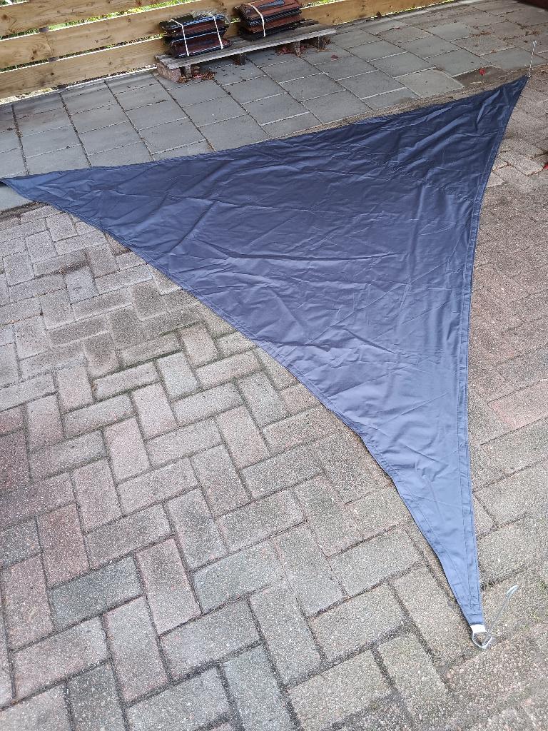 Zonnedoek, Tuin en Terras, Schaduwdoeken, Ophalen of Verzenden, Zo goed als nieuw