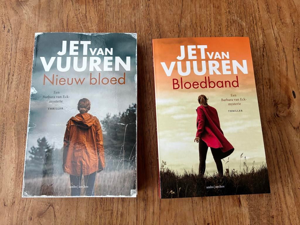 2x Jet van Vuuren: Nieuw Bloed & Bloedband, 4,- per stuk, Ophalen of Verzenden, Zo goed als nieuw, Nederland