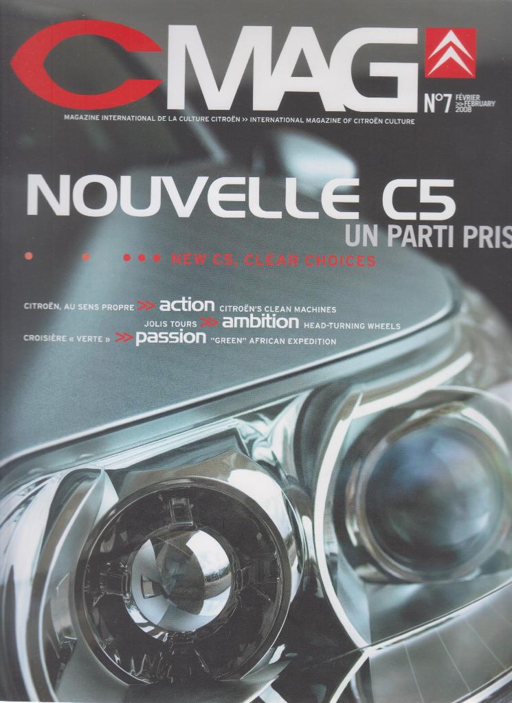 Citroën C-Mag magazine issue n7 february 2008, Boeken, Auto's | Boeken, Verzenden, Gelezen, Citroën