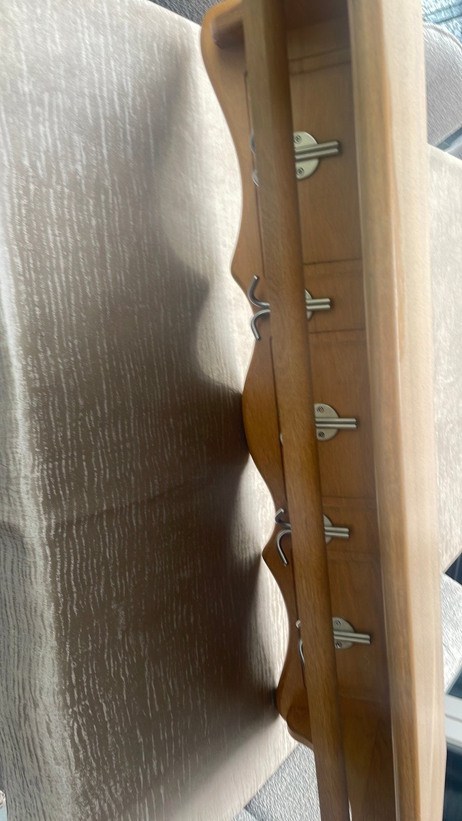 Blank eiken kapstok, Huis en Inrichting, Ophalen of Verzenden, Zo goed als nieuw