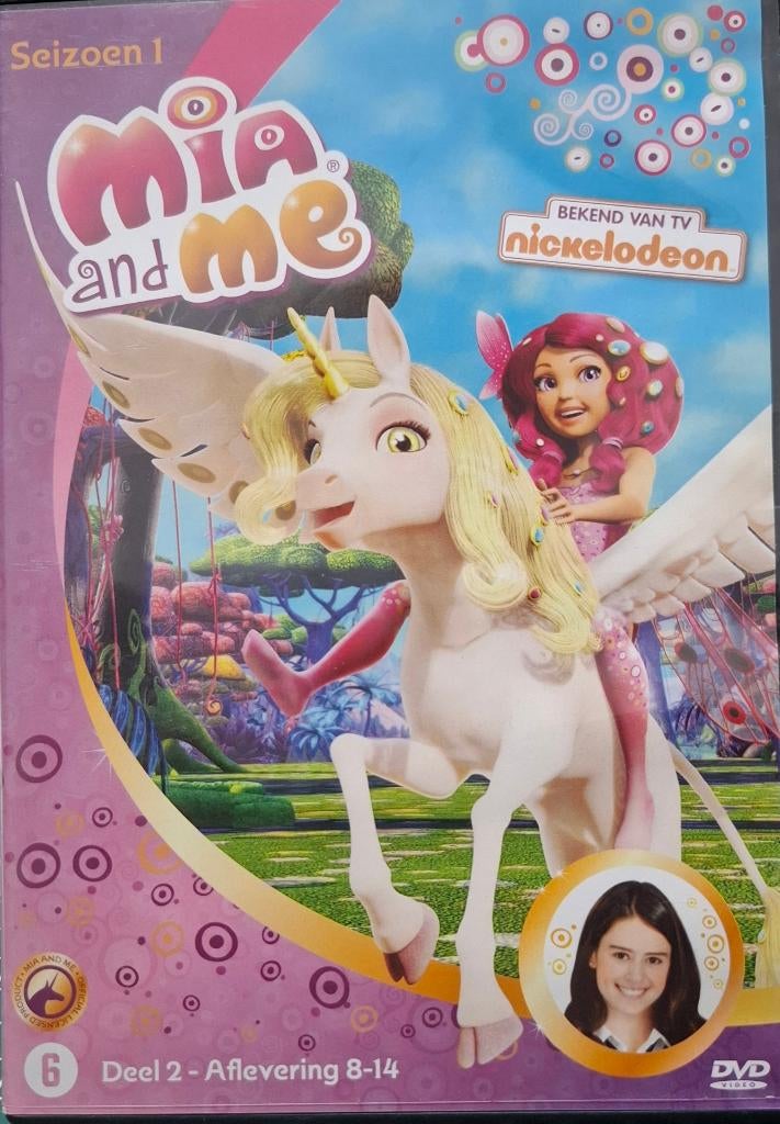 MIA AND ME Seizoen 1 deel 1, 2, 3 en 4, Alle leeftijden, Ophalen of Verzenden, Gebruikt