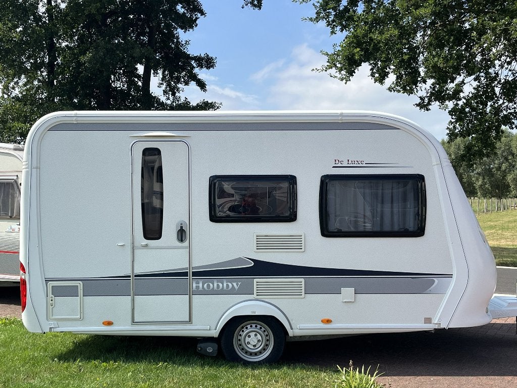 Zeer mooie Hobby de Luxe 400 SF bouwjaar 2012, Schokbreker, Hobby, Bedrijf, Treinzit