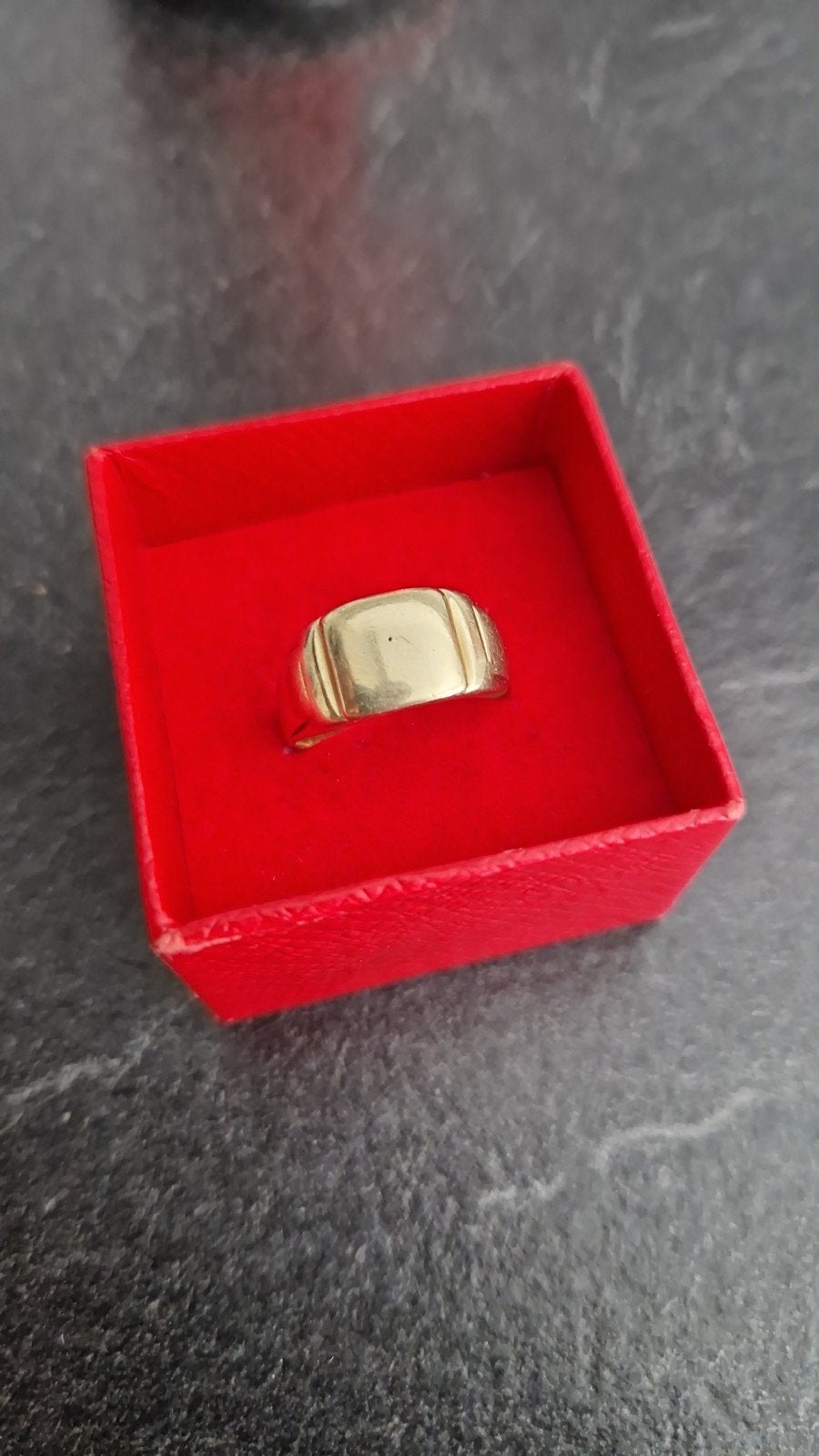 Herenring 14k goud 9.2 gram, 20 of groter, Heer, Nieuw, Ophalen of Verzenden