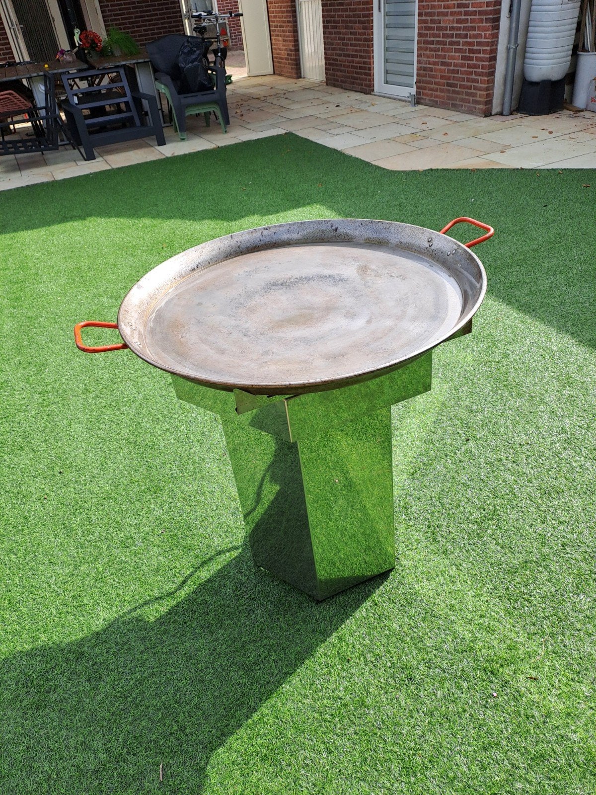 Hendi Fiesta 800 Paella Pan / Gasbrander, Ophalen of Verzenden, Gebruikt, Hendi