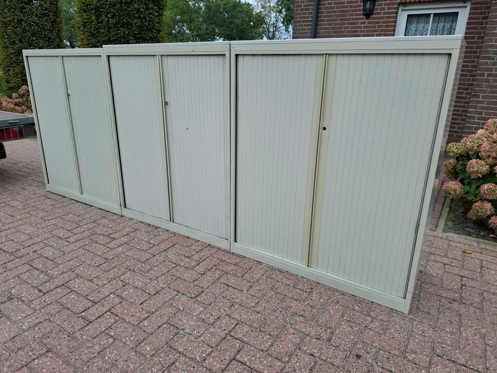 3 Drentea roldeurkasten 136x120x53,5 cm, Ophalen, Gebruikt, 100 tot 150 cm, 100 tot 150 cm