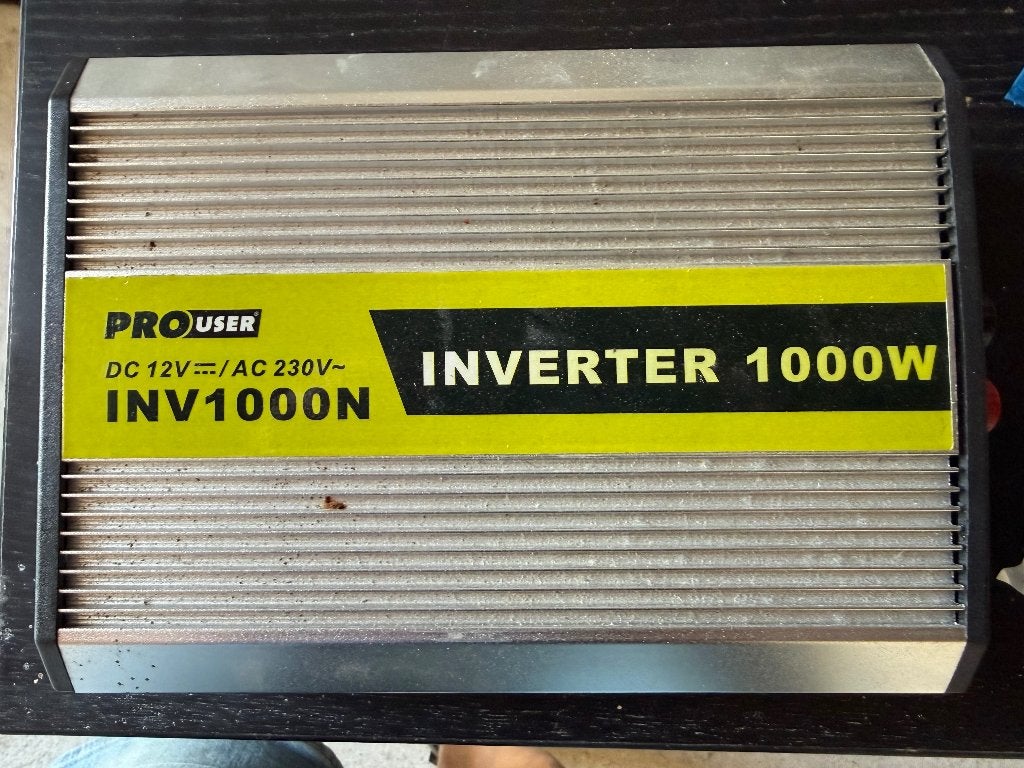 ProUser Omvormer 12V-220V 1000W, Ophalen of Verzenden, Gebruikt