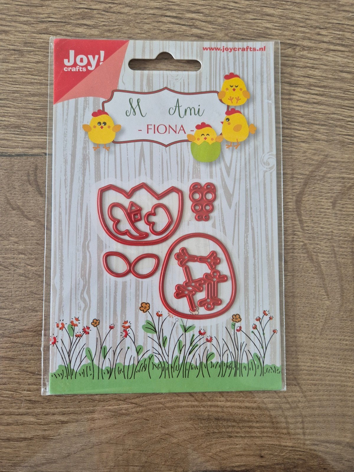 Joy Crafts Snijmal Lente Kuikentje uit Ei - Nieuw, Ophalen of Verzenden, Nieuw, Dieren, Pons of Mal