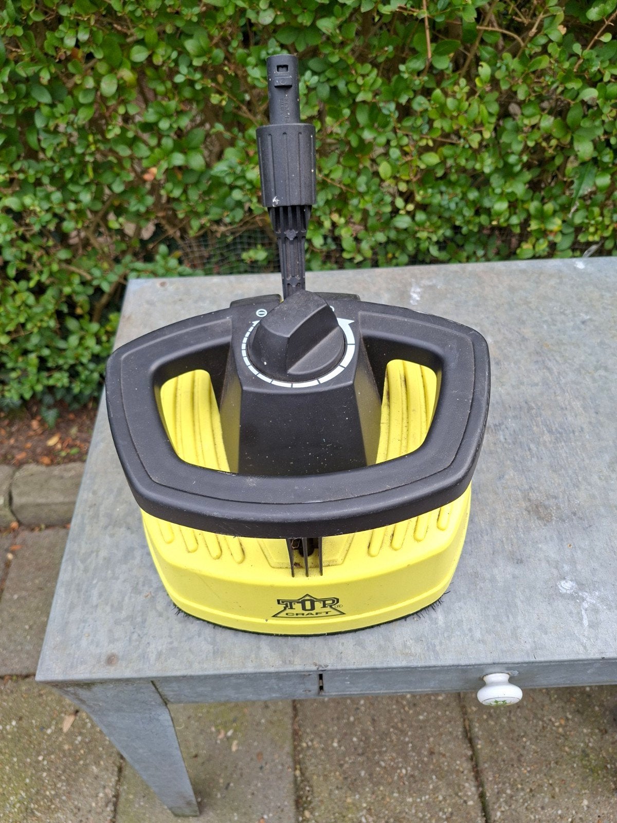 Terrasreiniger opzetstuk voor hogedrukreiniger, z.g.a.n., Ophalen, Nieuw, Elektrisch, Topcraft