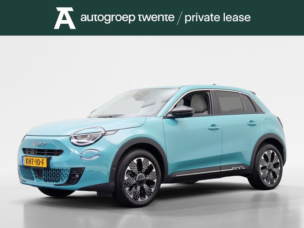 Fiat 600E La Prima 54 kWh | Private lease 519pm | Leder inte, Auto's, Fiat, Automaat, 0 cilinders, Gebruikt, 157 pk