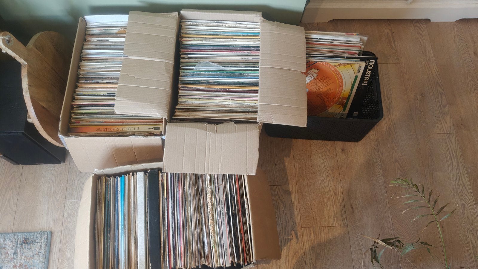 Grote collectie vinyl platen - 3 verhuisdozen vol, Ophalen, Gebruikt, 12 inch