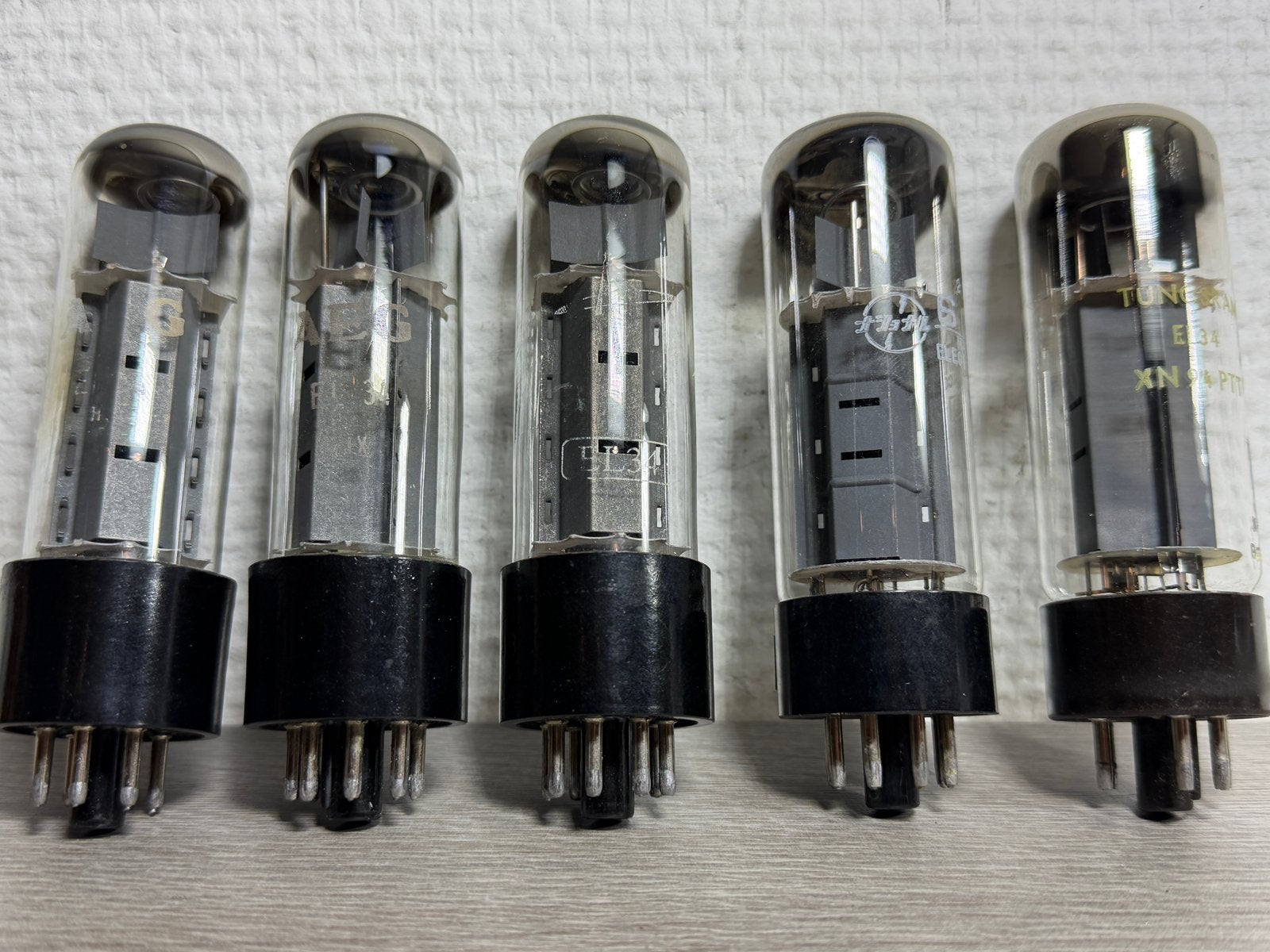 5x el34 getest, Ophalen of Verzenden
