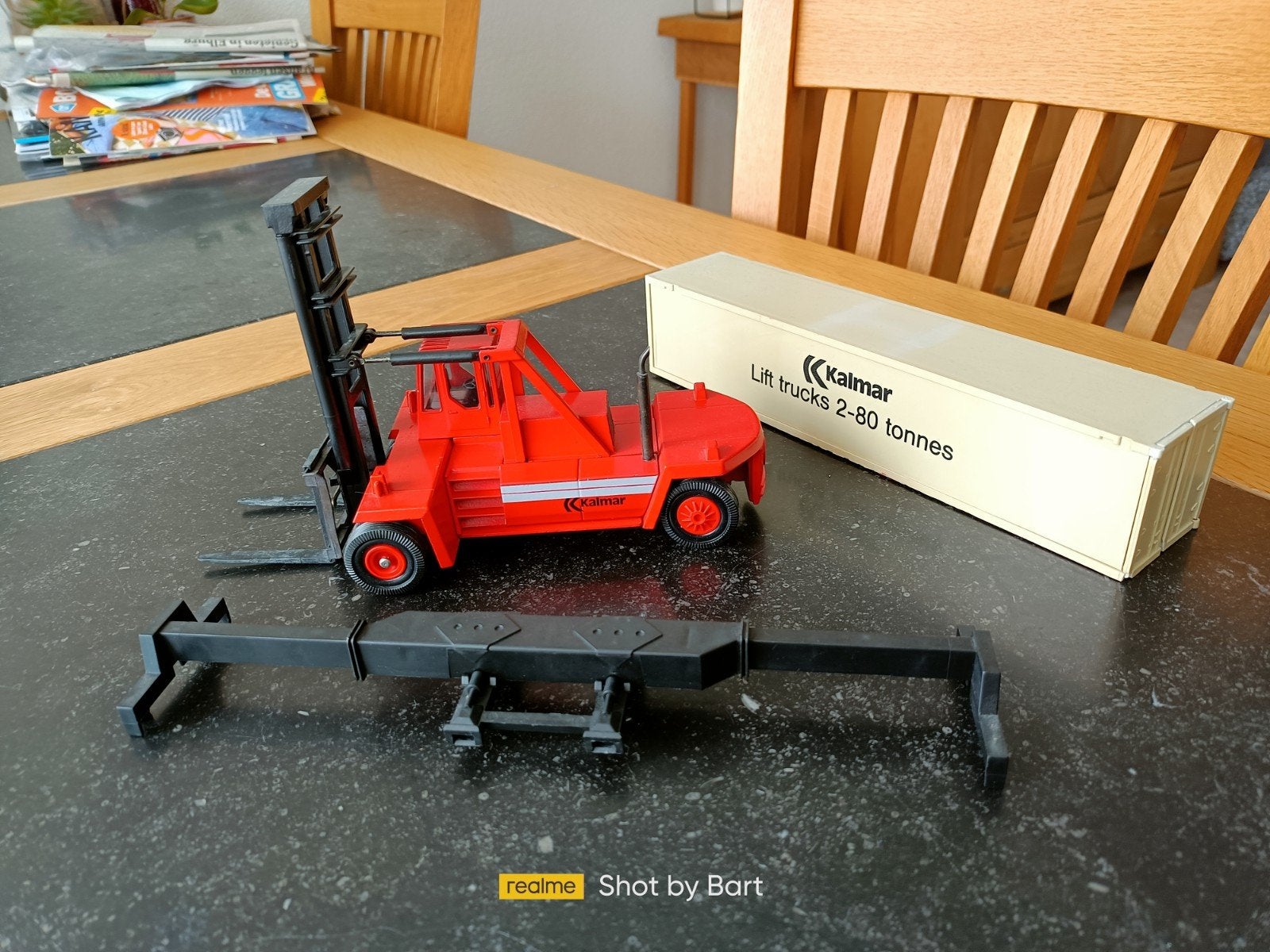 KALMAR CONTAINER HEFTRUCK CONRAD, Ophalen of Verzenden, Zo goed als nieuw, Hijskraan, Tractor of Landbouw, Conrad