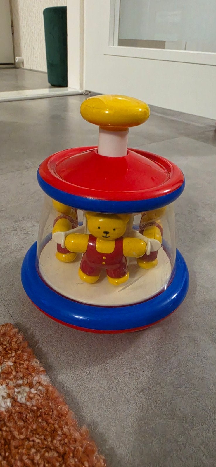 Vintage Ambi Toys Ted & Tess / Teddy Carrousel, Ophalen of Verzenden, Gebruikt